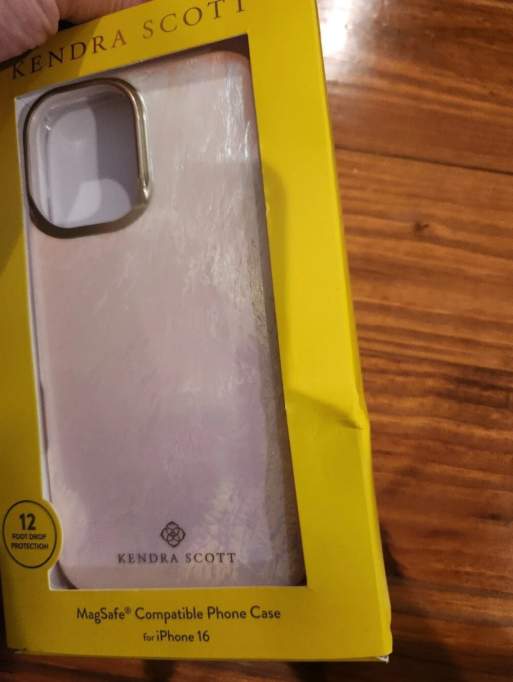 Kendra Scott iPhone 16 Phone Case with MagSafe - Ivory, NWT*
